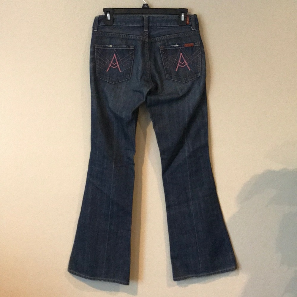 7 for all mankind premium denim jeans size 26 - Picture 3 of 5